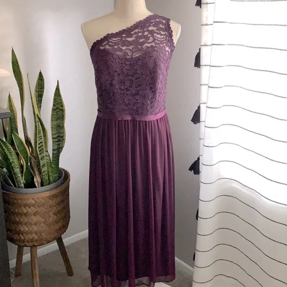 blush lace cocktail dress Short A-Line Dress By Poly USA Poly S / Blush main image 0